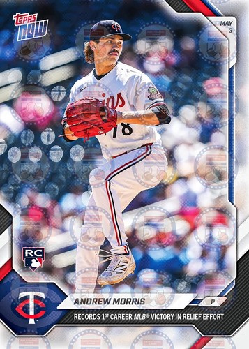 2026 Topps Now 156 Andrew Morris