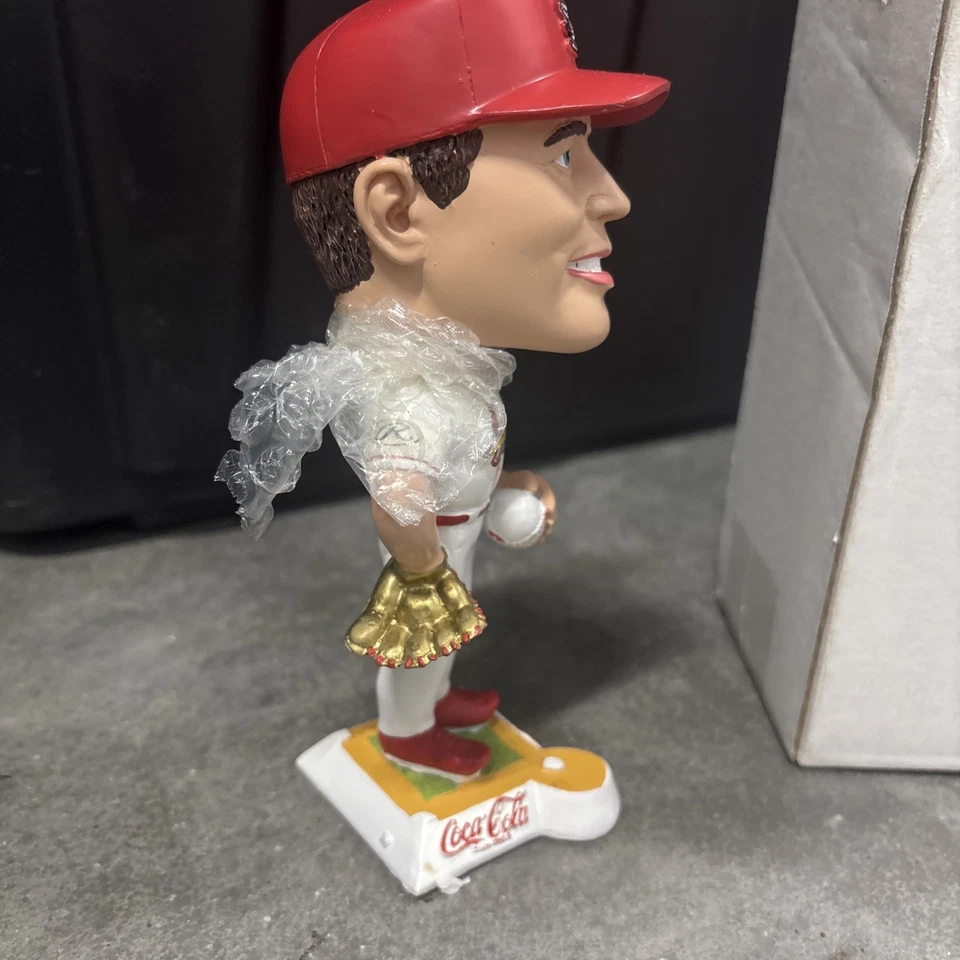Guante de Oro Jim Edmonds Bobblehead Y2K Rawlings Coca Cola MLB Cardenales de San Luis Foto 3 de 4