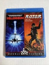 Millennium (1989) / R.O.T.O.R. (1987) Blu-ray Shout Scream Factory 2016 Rare OOP