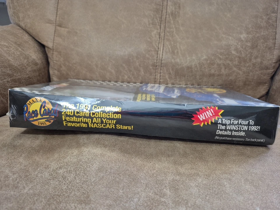 COMPLETE SEALED NEW IN BOX 1991 MAXX RACE CARDS 240 CARD SET DALE EARNHARDT - Image 4 of 4