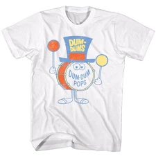 Dum Dums Dum Dum Pops White Brands Shirt