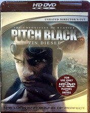 PITCH BLACK HD DVD NEW AND SEALED - MUST HAVE AN HD DVD PLAYER FOR IT TO WORK