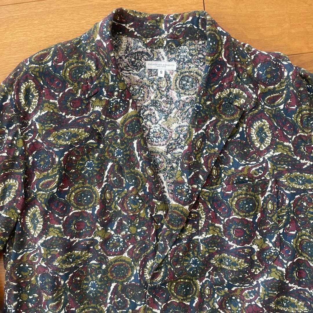 ENGINEERED GARMENTS Multicolor Pattern Cotton Ble… - image 4