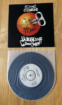 ANGELIC UPSTARTS-TEENAGE WARNING  SIGNED BY MENSI 1979 NM
