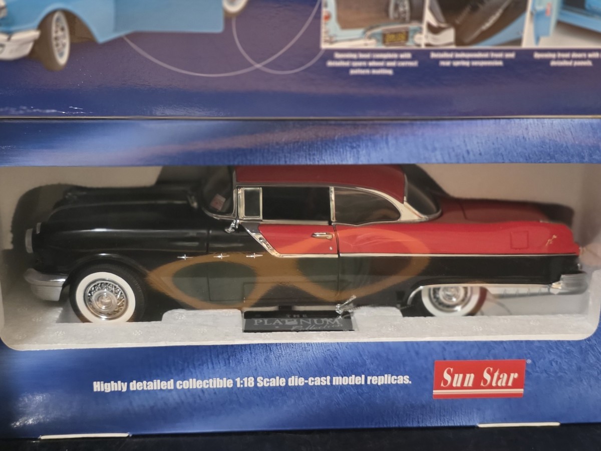 Sun Star Platinum 1955 Pontiac Star Chief 1:18 Scale Diecast Car