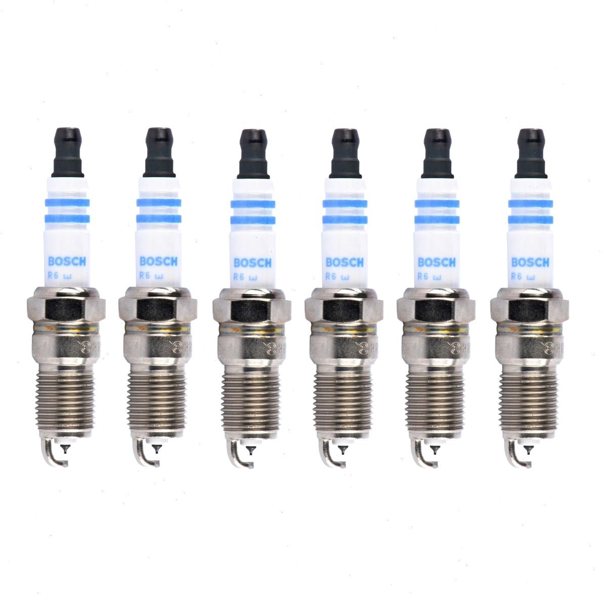 6 pc Bosch Double Iridium Spark Plugs for 1999-2013 Chevrolet Silverado 1500 ug