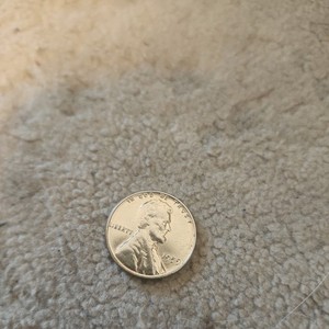 1959 D Lincoln penny error “L” On Liberty on Rim - Rare US Coin Errors Steel idk