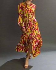 Flying Tomato Go With The Flow Maxi Dress Yellow/red