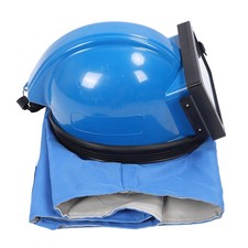 ?Sandblaster Helmet Sand Blasting Hood Cap Face Cover With Sleeveless Suit For