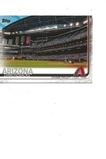 2019 TOPPS DBACKS CHASE FIELD STATS ON THE BACK