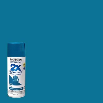Rust-Oleum 257461 Painters Touch 2X Ultra Cover Lagoon Paint 12 oz. (Pack of 6)