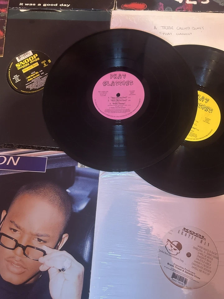 Joblot of  Vinyl R&B, Rap Hip-Hop ice cube Aaliyah funk master flex bundle   - Image 2 of 4