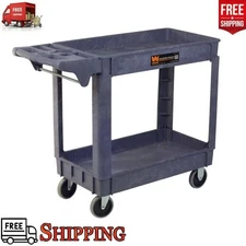 Service Utility Car Mobile W/ Wheels Shop Garage Tool Storage Trolley 500 lbs US