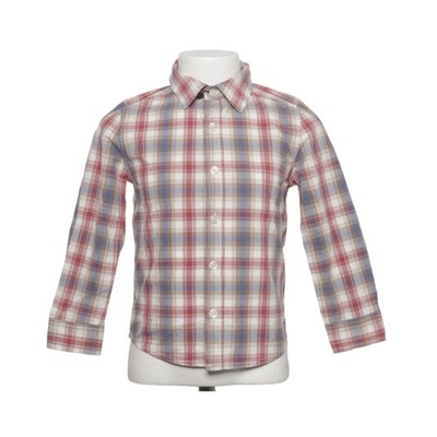 OshKosh B'gosh, Flanellhemd, Größe: 104, Rot/Blau/Weiß, Baumwolle, Karo #mN6