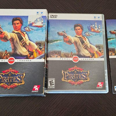 Sid Meier's Pirates! Live the Life Mac DVD-ROM w/ Manual Included - 2K