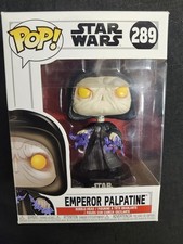 Star Wars Funko Pop! Figura Vinilo #289 Emperador Palpatine - Relámpago