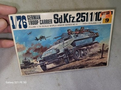 Fujimi German Troop Carrier Sd Kfz 251/1 Model Kit 1/76  #WA9