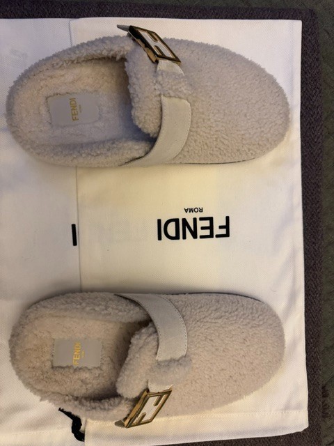Fendi Shearling Mules image 2