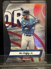 2024 Topps Stadium Club KEN GRIFFEY JR Triumvirates Nickname RED Parallel #TVN-7