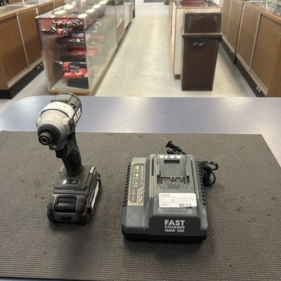 FLEX CHARGER-BATTERY-IMPACT DRILL SET