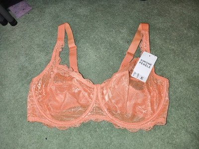 Simone Perele   85 d orange bh spitze neu