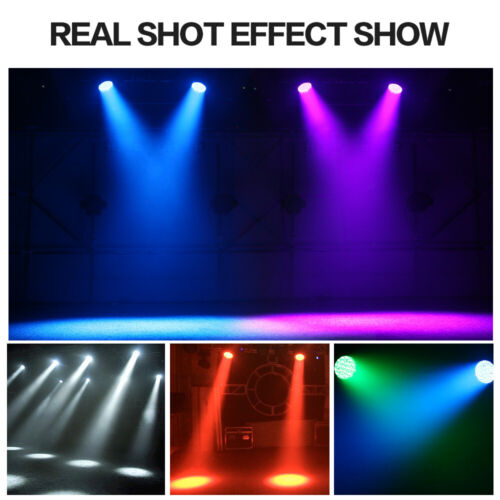 19x20W Moving Head Lights RGBW 4-in-1 LED Stage Light with Zoom Beam Wash Effect - Picture 8 of 12