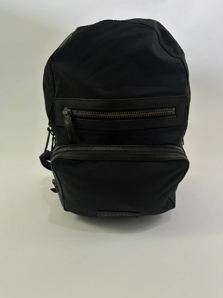 BURBERRY Nylon Printed Calfskin Marden Backpack Black - Image 2 of 4