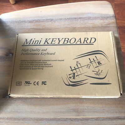 Mini-Keyboard ACK-595 - BLACK - READ FULL DESCRIPTION BELOW
