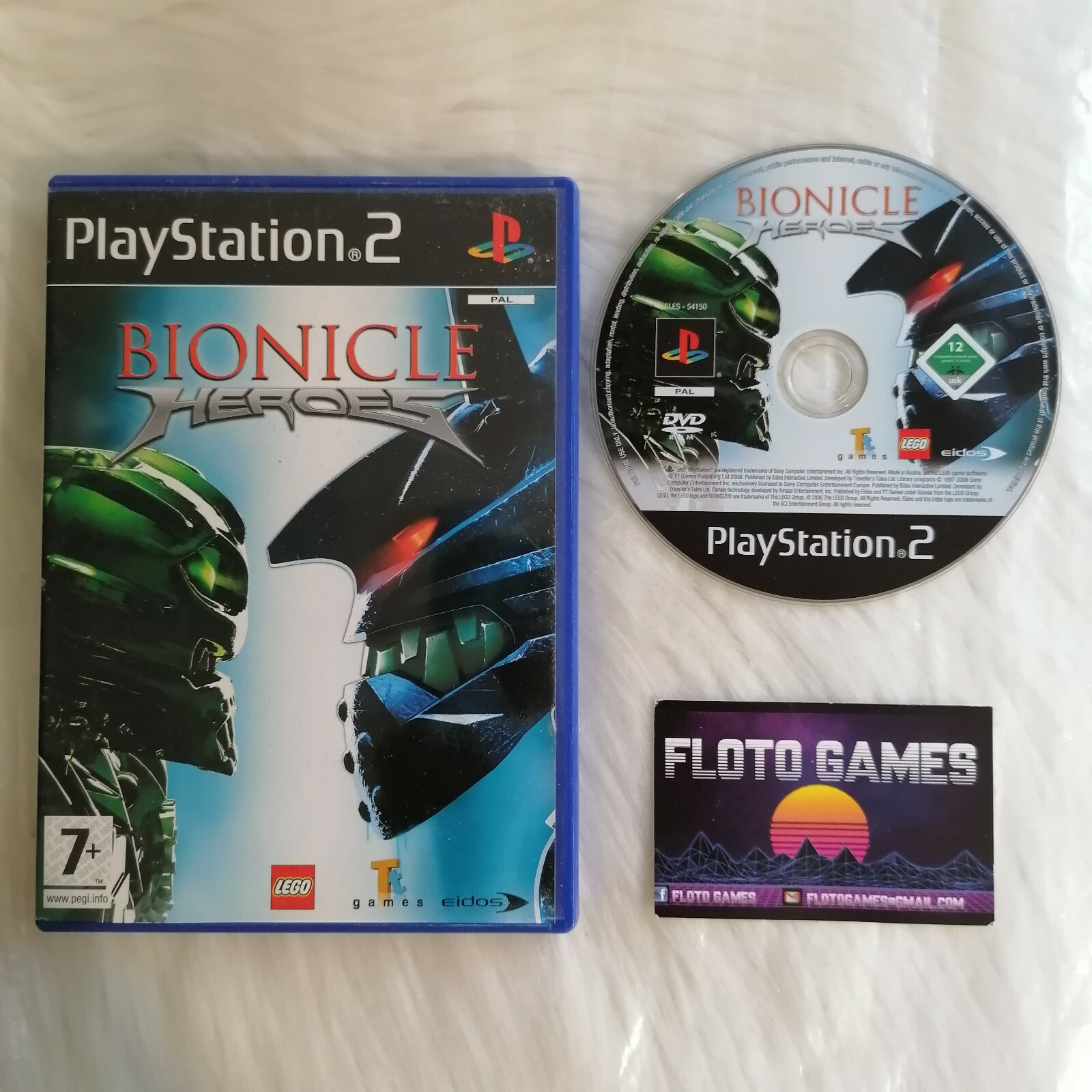 Jeu Bionicle Heroes pour PS2 en Boite PAL FR - Floto Games