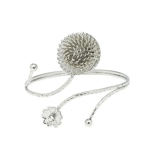 Brazalete estilo étnico brazalete forma ajustable joyería cortina accesorios - Imagen 26 de 28