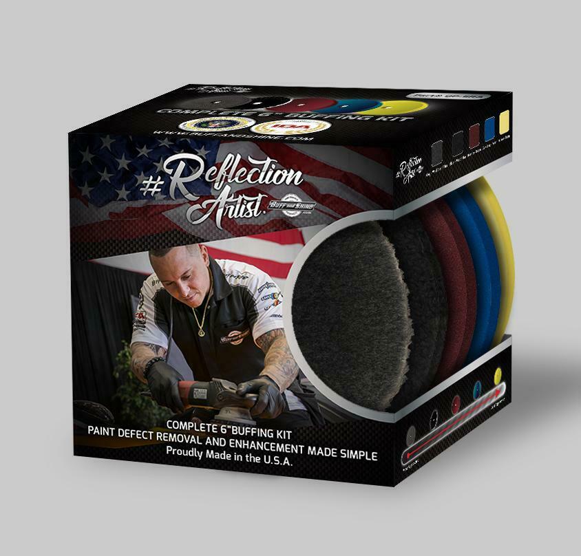 Reflection Artist Complete 6" Buffing Kit | 5 Buff and Shine