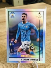 2020-21 Merlin Topps Chrome #23 FERRAN TORRES SILVER REFRACTOR
