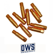 M6 MB15 MIG Welding Contact Tips 0.8mm (Packs 10) 