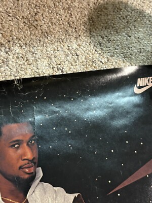 RARE! Vintage Nike 36”x22” NBA Poster CHOCOLATE THUNDER Darryl