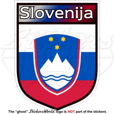 SLOVENIA Slovenian Slovenia Sign 100mm Vinyl Sticker