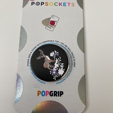 Vera Bradley Pop Socket PopGrip Merry Mischief Black - NEW