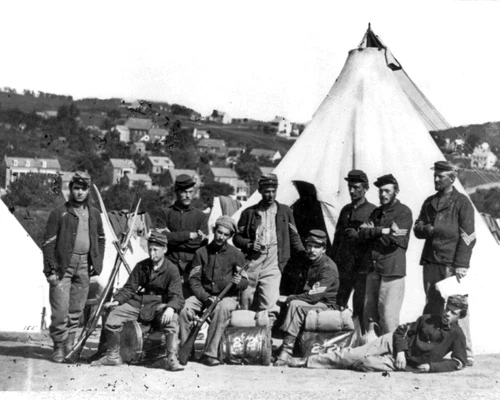 New 8x10 Civil War Photo: 22nd New York State Militia at Harper's Ferry - 1861