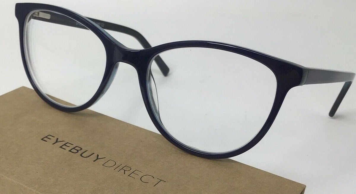 Eyebuydirect Sphinx 53-19-145 C2 Blue Acetate Eyeglasses FRAMES