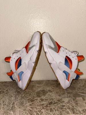 Nike Air Huarache White/Safety Orange (DX2345 100) Men s Size 10