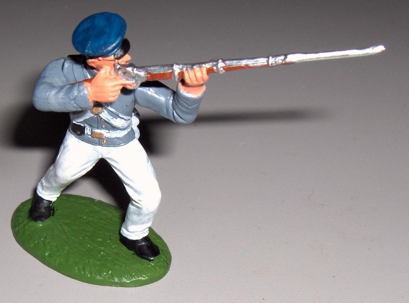 CIVIL WAR CONFEDERATE MARINE STANDING FIRING 54MM BY EXPEDITIONARY FORCE