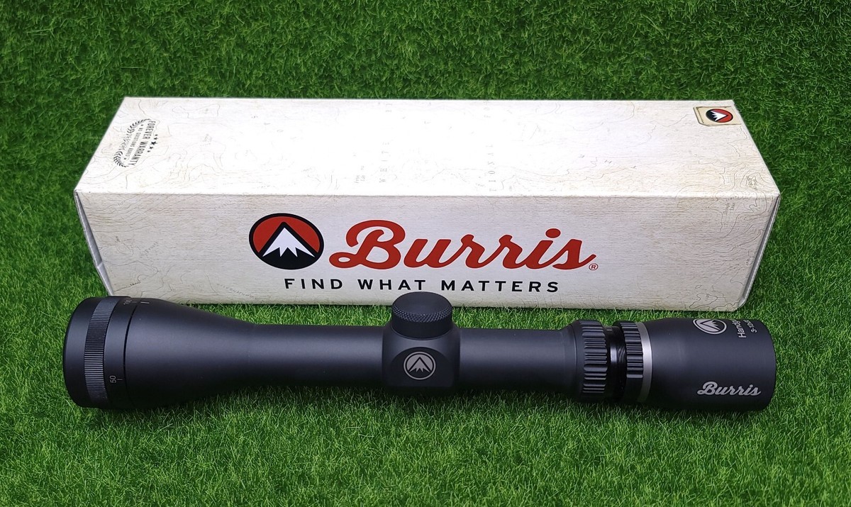 Burris Handgun 3-12x32mm Ballistic Plex Reticle Pistol Scope