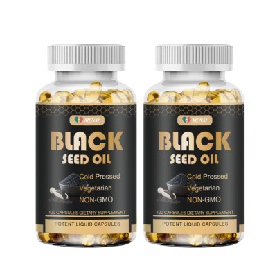 Black Seed Oil Softgel Capsules (NON-GMO & Vegan), Cold Pressed, Nigella Sativa