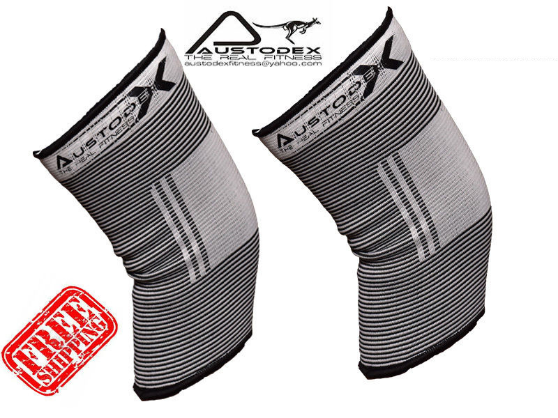 Elastic Knee Brace Strap Guard Support Sleeve Leg Muscles Protection