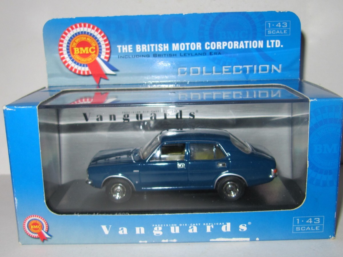 CORGI VANGUARDS MORRIS MARINA 1800 1:43 - TEAL BLUE- MINT