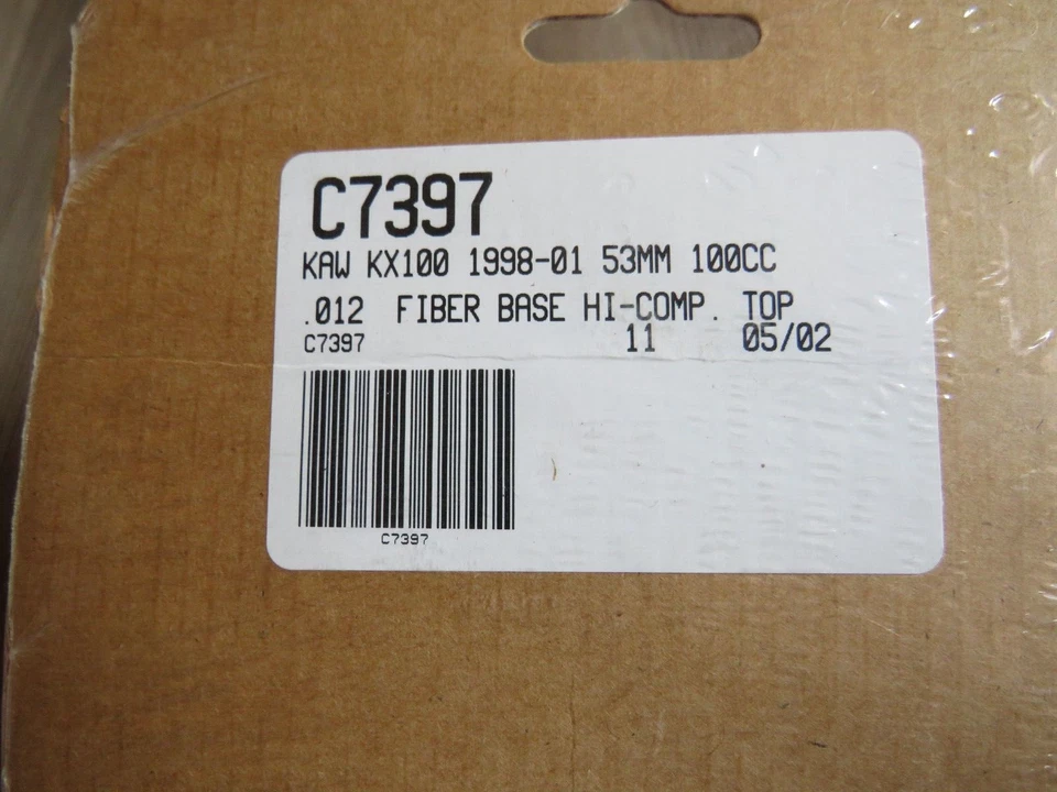 NUEVO Kit de juntas de extremo superior Cometic C7397 para Kawasaki KX100 98-01 OM21 Foto 2 de 2