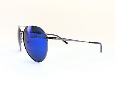 Guess Aviators Men's Sunglasses GF0161-08X-61 Gray Silver Frames