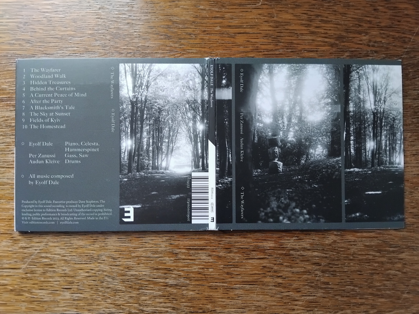 Eyolf Dale - The Wayfarers  - 2023 CD - EDN 1212