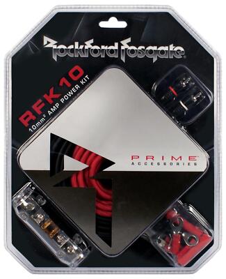 Rockford Fosgate RFK10 Verstärkeranschlußkits Kabelset Kit 10 mm²