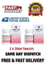 2 x Willmar Schwabe India Homeopathic Alpha-CF 20gm Tablets 