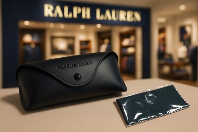 Ralph Lauren Polosetui Leder für Original Brille